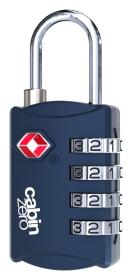 CabinZero TSA Travel Lock Navy