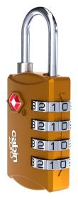 CabinZero TSA Travel Lock Orange Chill