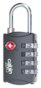 CabinZero TSA Travel Lock Original Grey