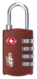 CabinZero TSA Travel Lock Sangria Red