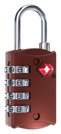 CabinZero TSA Travel Lock Sangria Red