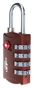 CabinZero TSA Travel Lock Sangria Red