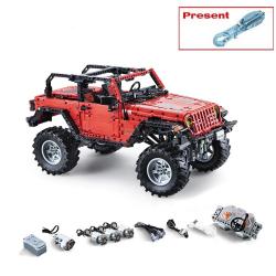 CaDA DETECH Adventure 4WD RC stavebnice, LED, ot. dveře, 1941 dílů + sleva 300,- na příslušenství