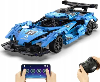 CaDA RC programovatelná stavebnice sportovní auto Helios 419 dílků