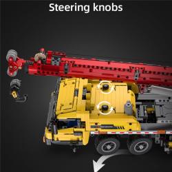 CaDA RC stavebnice Cada jeřáb 1831 dílů žlutá