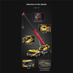 CaDA RC stavebnice Cada jeřáb 1831 dílů žlutá