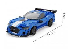 CaDA RC stavebnice sporťáku Blue Knight 325 dílků