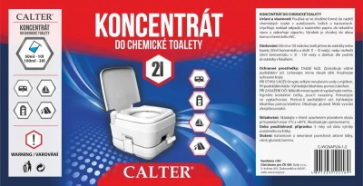 Calter Náplň do chemické toalety 2L (VÝPRODEJ)