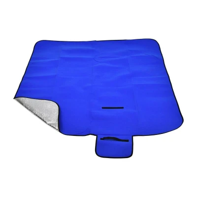 CALTER Pikniková deka Cutty 150x130 cm alu fólie tmavě modrá
