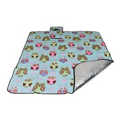 CALTER Pikniková deka Family II 200x180 cm alu fólie sova