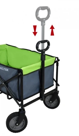 Calter Přepravní skládací vozík zelený