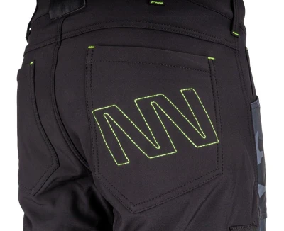 Bennon CAMOS Trousers black/grey