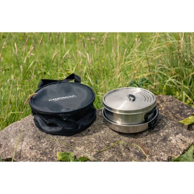 Campingaz Kempingové nádobí Accy Stainless Steel Trekking Kit