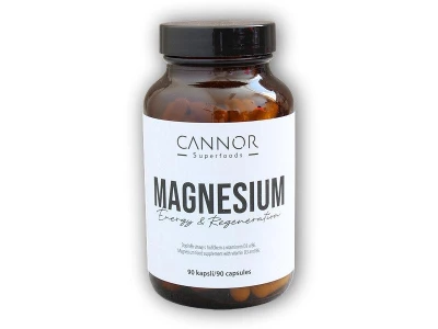 Cannor Magnesium 2147 mg energy and regeneration 90 kapslí Cannor Magnesium 2147 mg energy and regeneration 90 kapslí