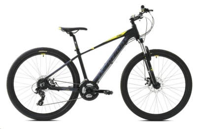 Capriolo Horské jízdní kolo EXID 27,5"/16" černo-žluté Capriolo Horské jízdní kolo EXID 27,5"/16" černo-žluté