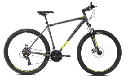 Capriolo Horské jízdní kolo OXYGEN 29"/19" žluto-šedé Capriolo Horské jízdní kolo OXYGEN 29"/19" žluto-šedé