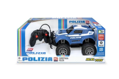 Carabinieri terréní vozidlo 1:16 světlá modrá