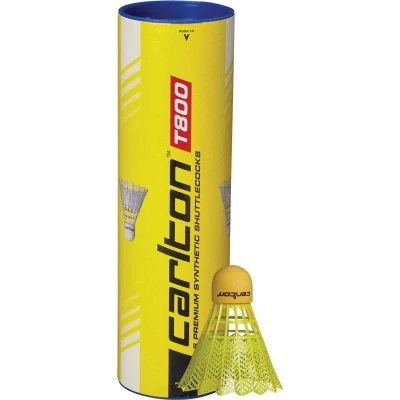 Carlton T800 Yellow (střední/modrý) badmintonové míče Carlton T800 Yellow (střední/modrý) badmintonové míče