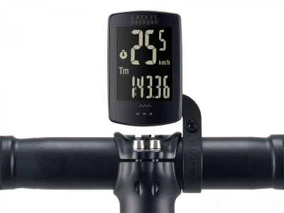 CATEYE Cyklopočítač CAT Padrone (PA100W) + OF100 (černá-stealth)