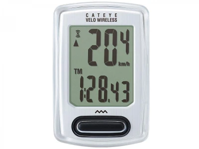 CATEYE Cyklopočítač CAT Velo Wireless (VT230W) (bílá) CATEYE Cyklopočítač CAT Velo Wireless (VT230W) (bílá)