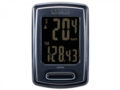 CATEYE Cyklopočítač CAT Velo Wireless (VT230W) (černá-stealth)