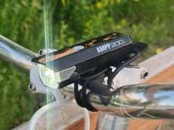 CATEYE Svetlo predné CAT HL-EL042NRC AMPP200 (čierna)