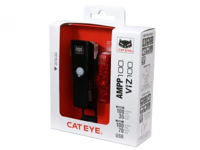 CATEYE Světlo sada CAT AMPP100 / VIZ100