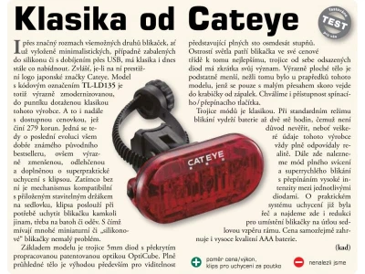 CATEYE CAT TL-LD135 červené zadní světlo