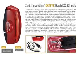 CATEYE Světlo zad. CAT TL-LD710K Rapid X2 Kinetic