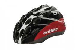 Catlike KITTEN R012 černo-červeno-bílá dětská cyklistická přilba
