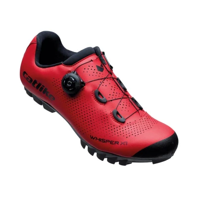 Catlike Whisper X1 MTB Nylon červené tretry + sleva 200,- na příslušenství