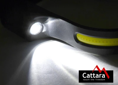 Cattara Čelovka STRIP SENSOR 350lm nabíjecí