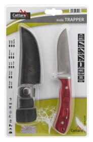 Cattara Dýka TRAPPER 21cm s koženým pouzdrem
