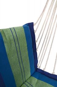 Cattara Houpací síť k sezení 95x50cm modro-zelená (VÝPRODEJ)