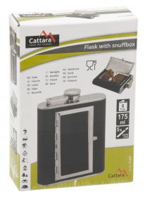Cattara Lahev placatka 175ml s pouzdrem na doutníky