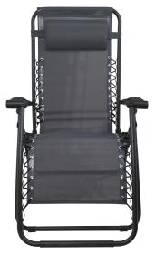 Lehátko/křeslo ALICANTE šedé