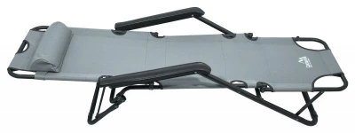 Cattara Lehátko/křeslo COMFORT šedé