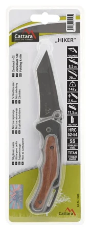 Cattara Nůž zavírací HIKER s pojistkou 20cm