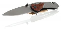 Cattara Nůž zavírací WOOD s pojistkou 21cm