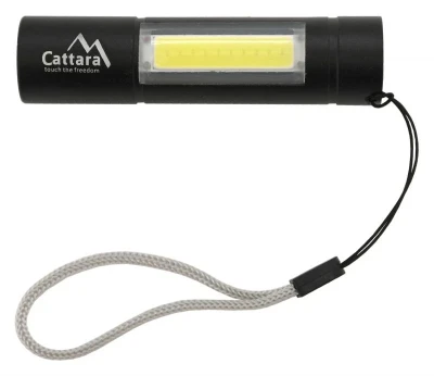 Cattara Svítilna kapesní LED 120lm nabíjecí (VÝPRODEJ)