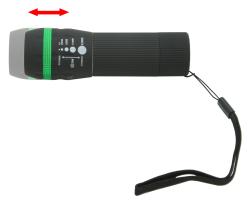 Cattara Svítilna kapesní LED 50lm ZOOM