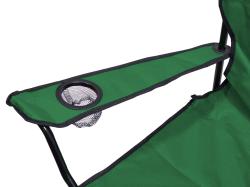 Cattara Židle kempingová skládací BARI zelená