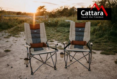 Cattara Židle kempingová skládací GRANT