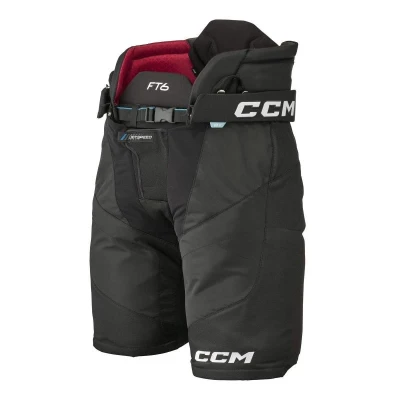 CCM Jetspeed FT6 SR seniorské kalhoty POUZE červená, Senior, M (VÝPRODEJ)