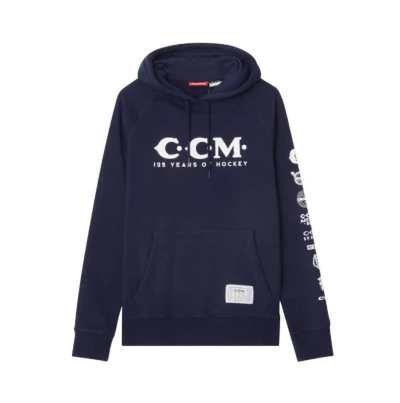 CCM Mikina 125 Years Pullover Hoodie SR