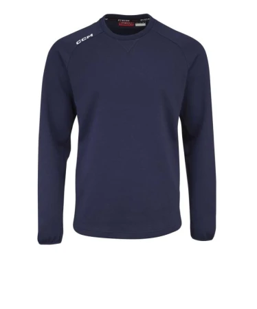 CCM Mikina Locker Room Fleece Crew JR