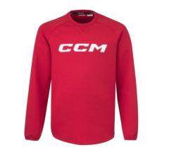 CCM Mikina Locker Room Fleece Crew JR