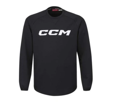 CCM Mikina Locker Room Fleece Crew JR
