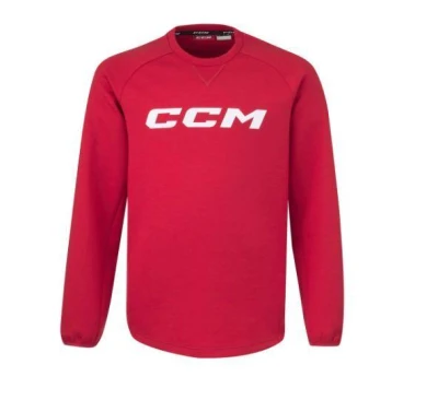 CCM Mikina Locker Room Fleece Crew JR