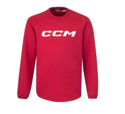 CCM Mikina Locker Room Fleece Crew SR